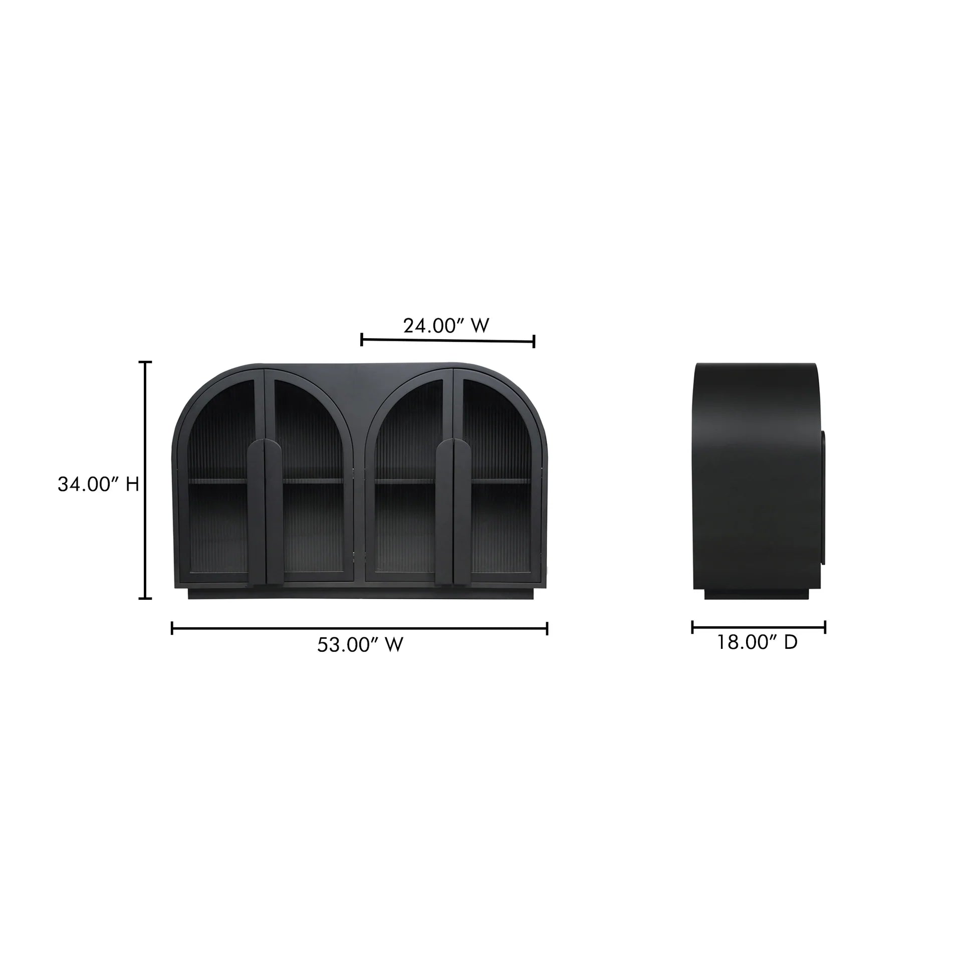 Salone Cabinet Black