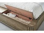 Architrave Almond Queen Panel Bed