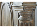 Architrave Almond Queen Panel Bed