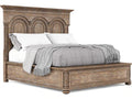 Architrave Almond Queen Panel Bed