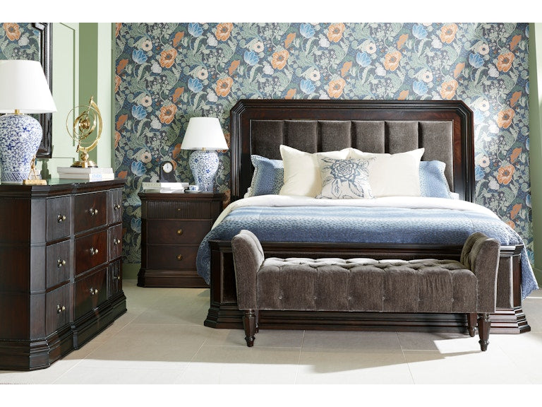 Revival King Uph. Bed