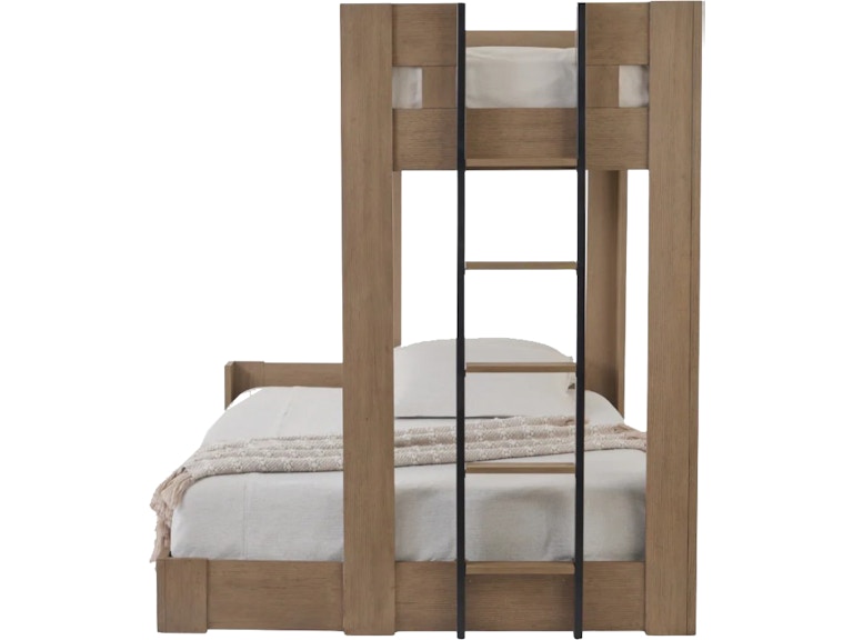 Urban Loft XL Twin/Queen Bunk Bed in Modern Latte