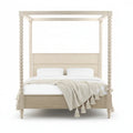 Marcie Beaded Wood Poster Bed