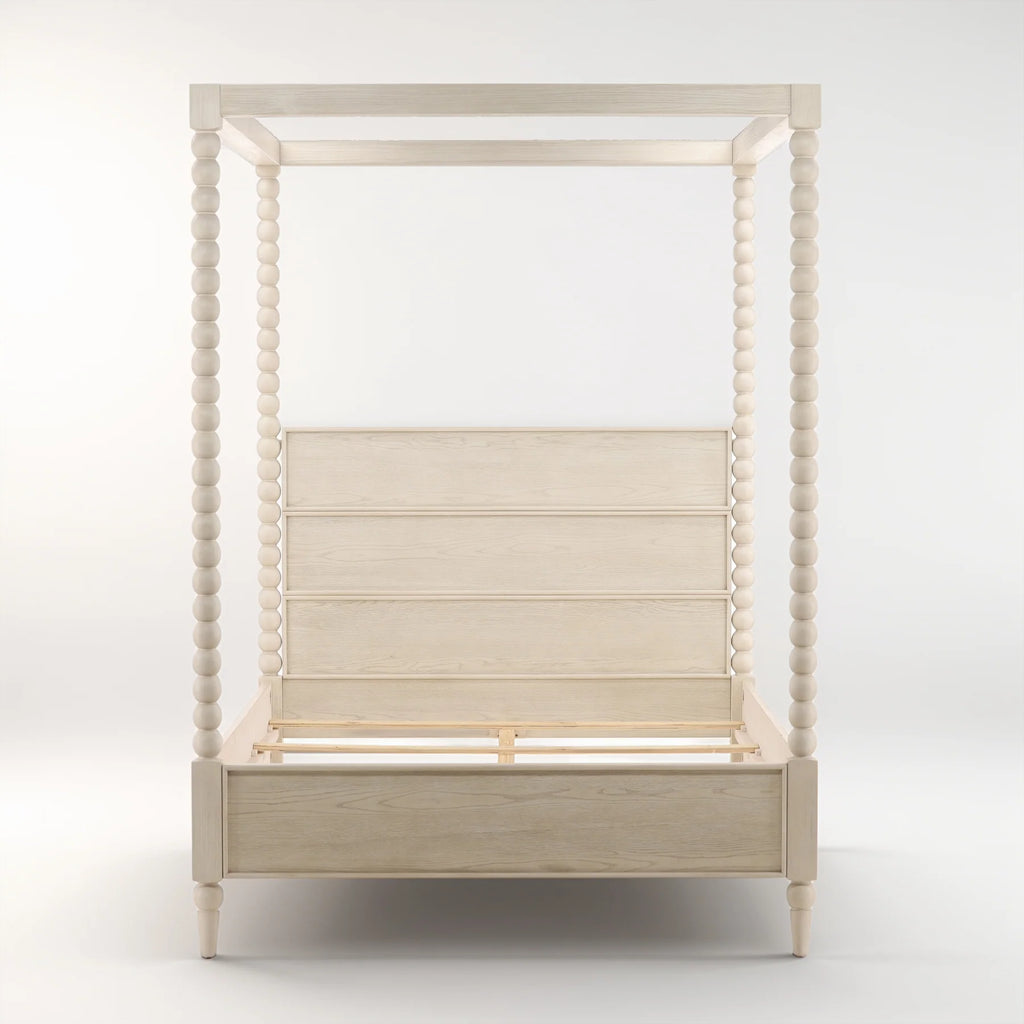 Marcie Beaded Wood Poster Bed
