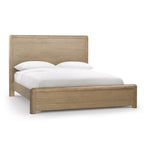 Tricia Natural Oak Panel Bed