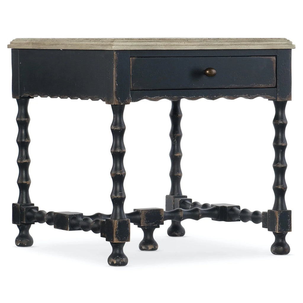 French Market Farmhouse End Table
