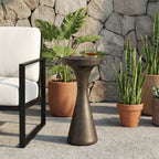 Miko Indoor-Outdoor Bronze Drink Table