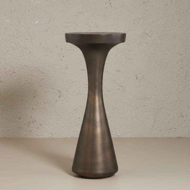 Miko Indoor-Outdoor Bronze Drink Table