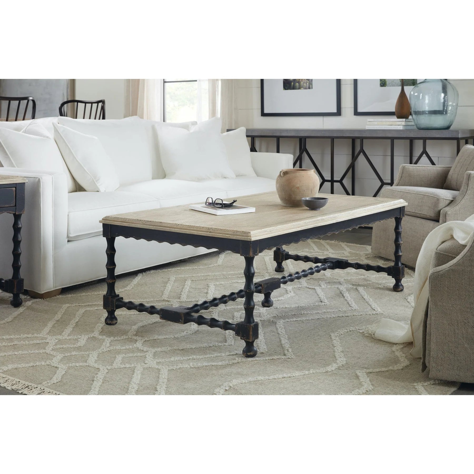 French Market Farmhouse Coffee Table