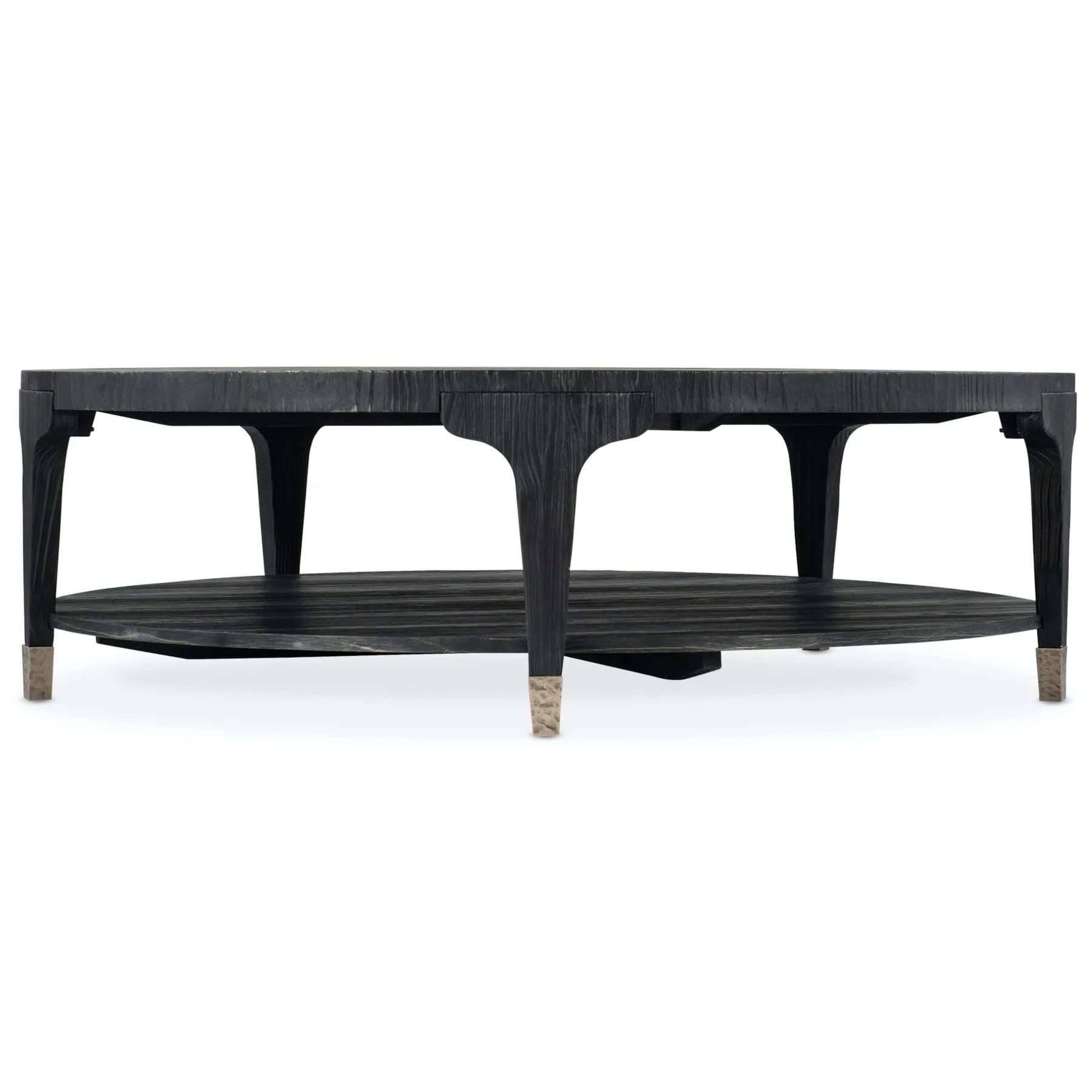 Chapman Shou Sugi Ban Round Coffee Table