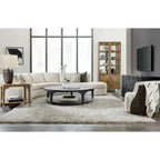 Chapman Shou Sugi Ban Round Coffee Table