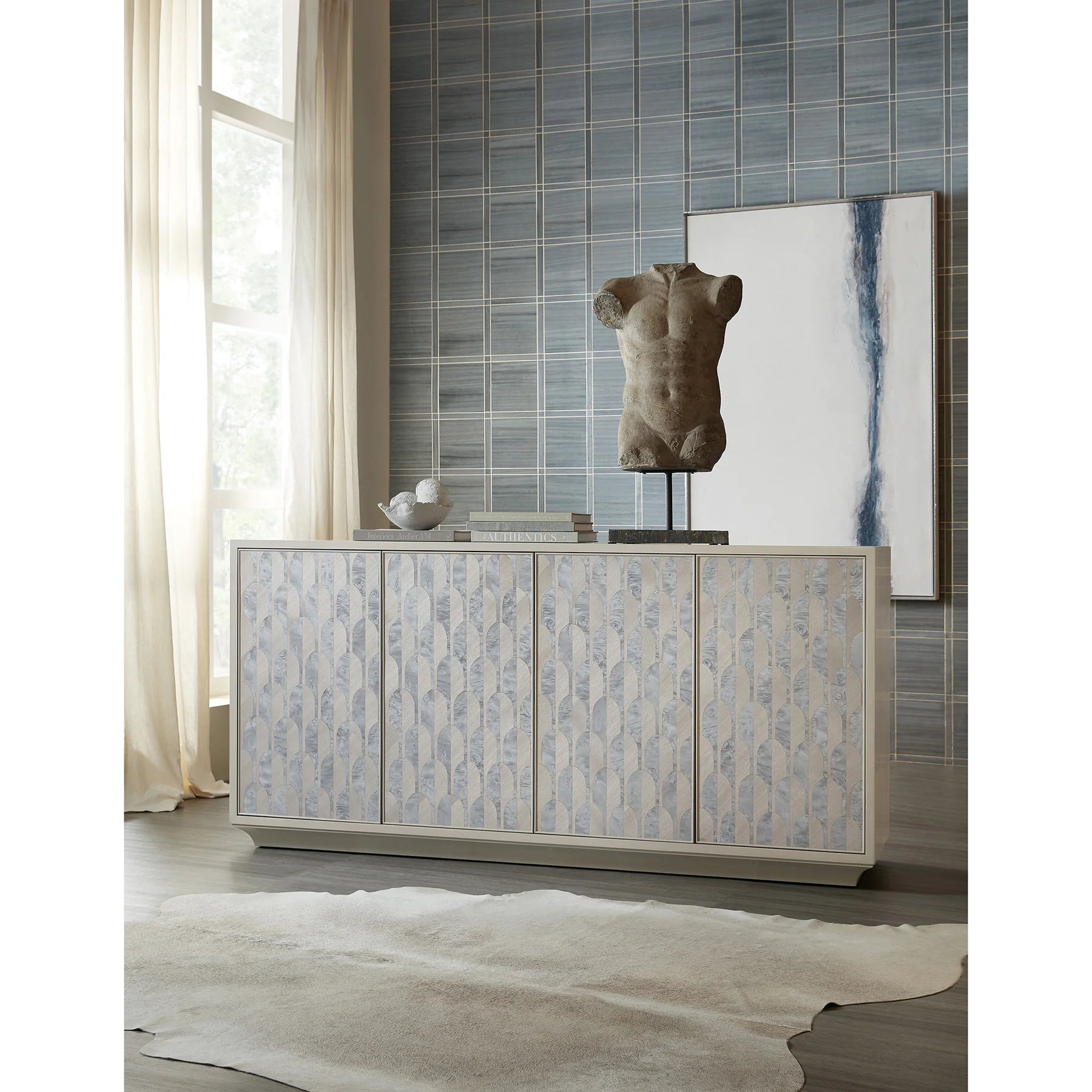 Emile Four-Doors Credenza