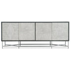 Fine Lines Bone Inlayed Media Credenza