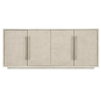 Modern Mood Raffia Media Credenza