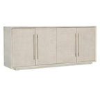 Modern Mood Raffia Media Credenza
