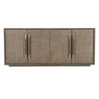 Modern Mood Raffia Media Credenza