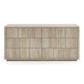 Roma Faux Travertine Dresser