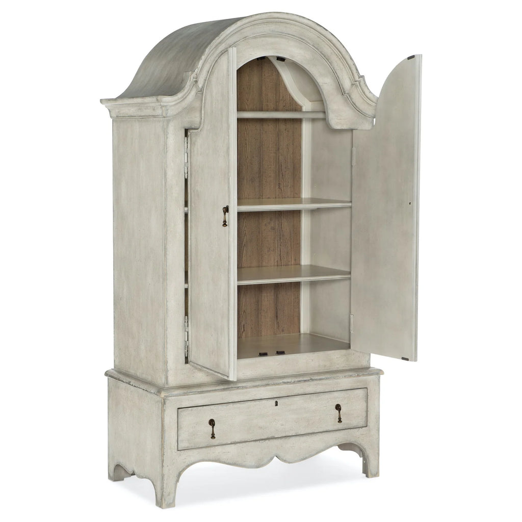 French Market Wardrobe: Antique White