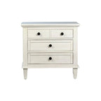 Abby White Washed Acacia Bedside Chest