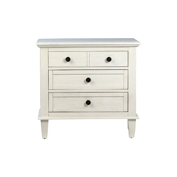 Abby White Washed Acacia Bedside Chest