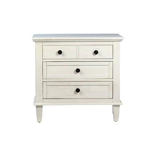 Abby White Washed Acacia Bedside Chest