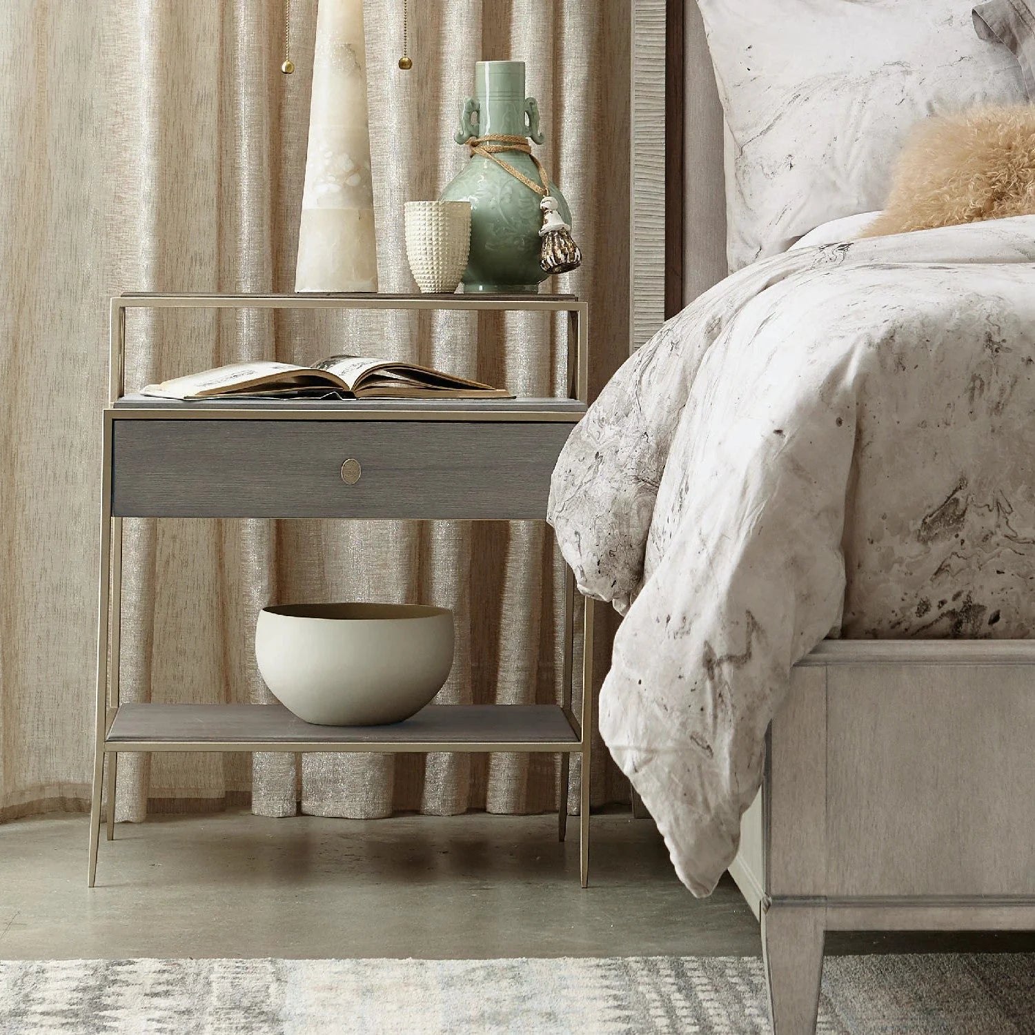 Elixer Tiered Nightstand