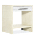 Cascade Burlap Blanc Nightstand
