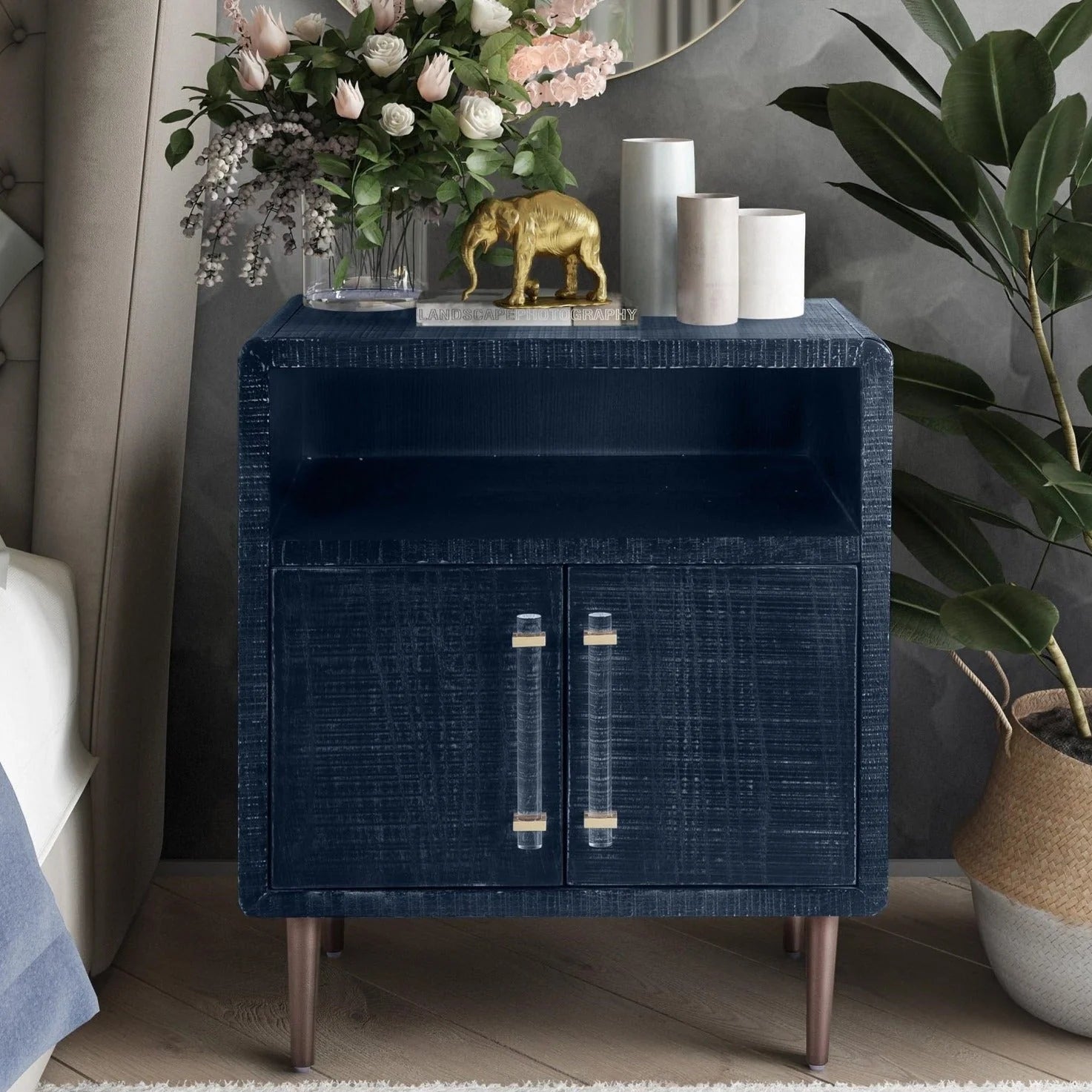 Mood Indigo Nightstand