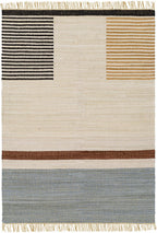Elek Hand-Woven Wool Flat Rug
