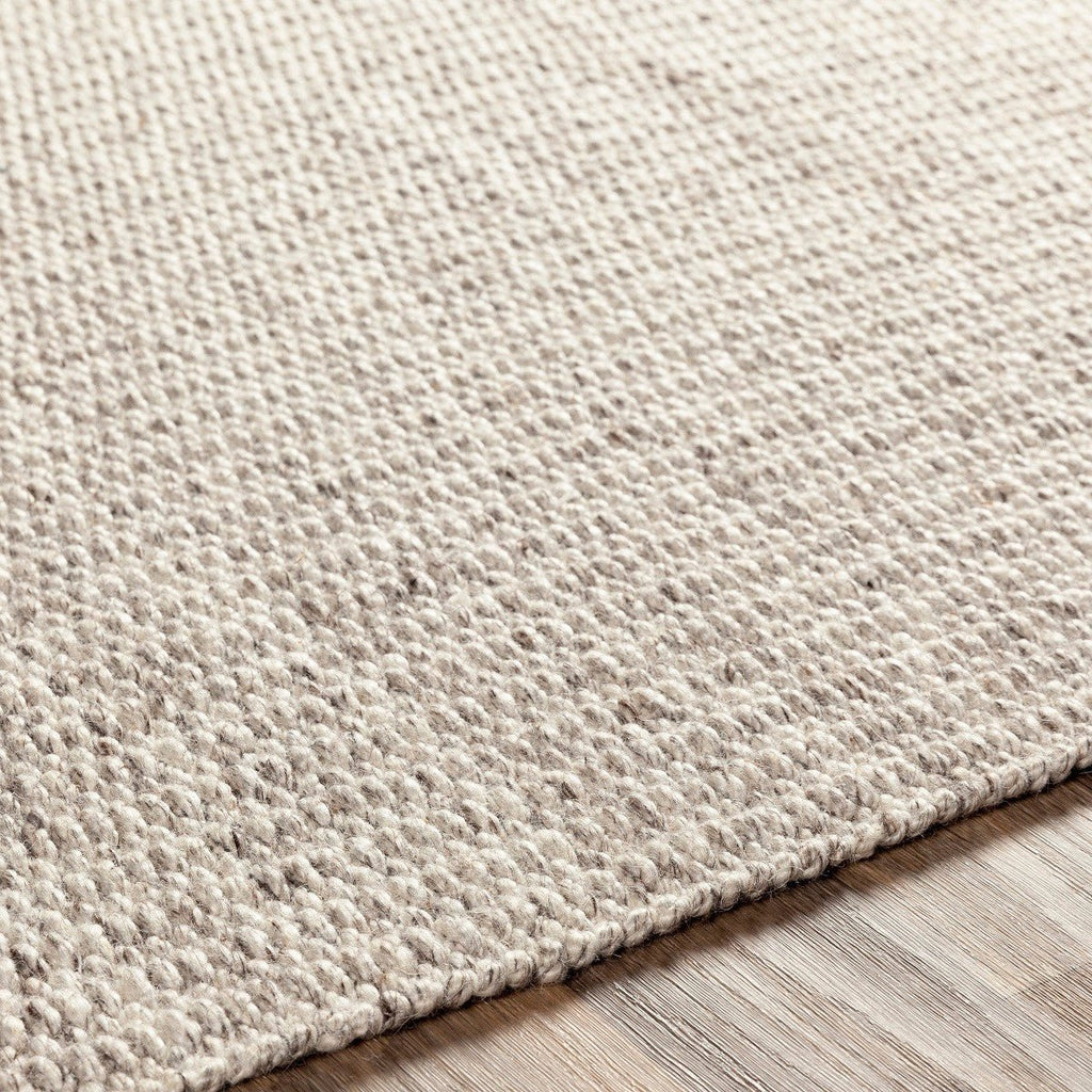 Retro Woven Wool Flat Rug