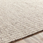 Retro Woven Wool Flat Rug