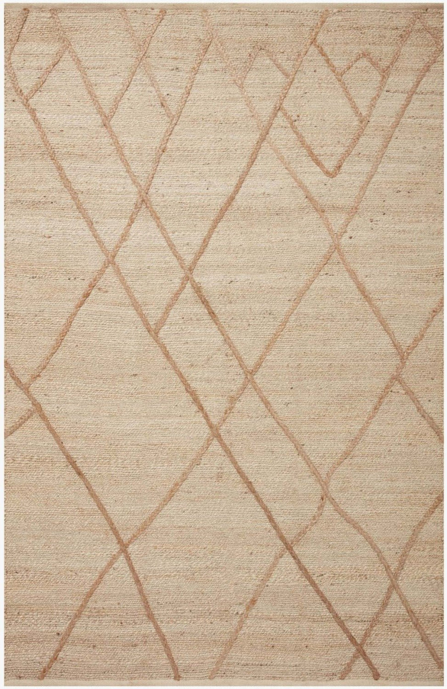 Bodhi 01 Bleached Natural Jute Rug