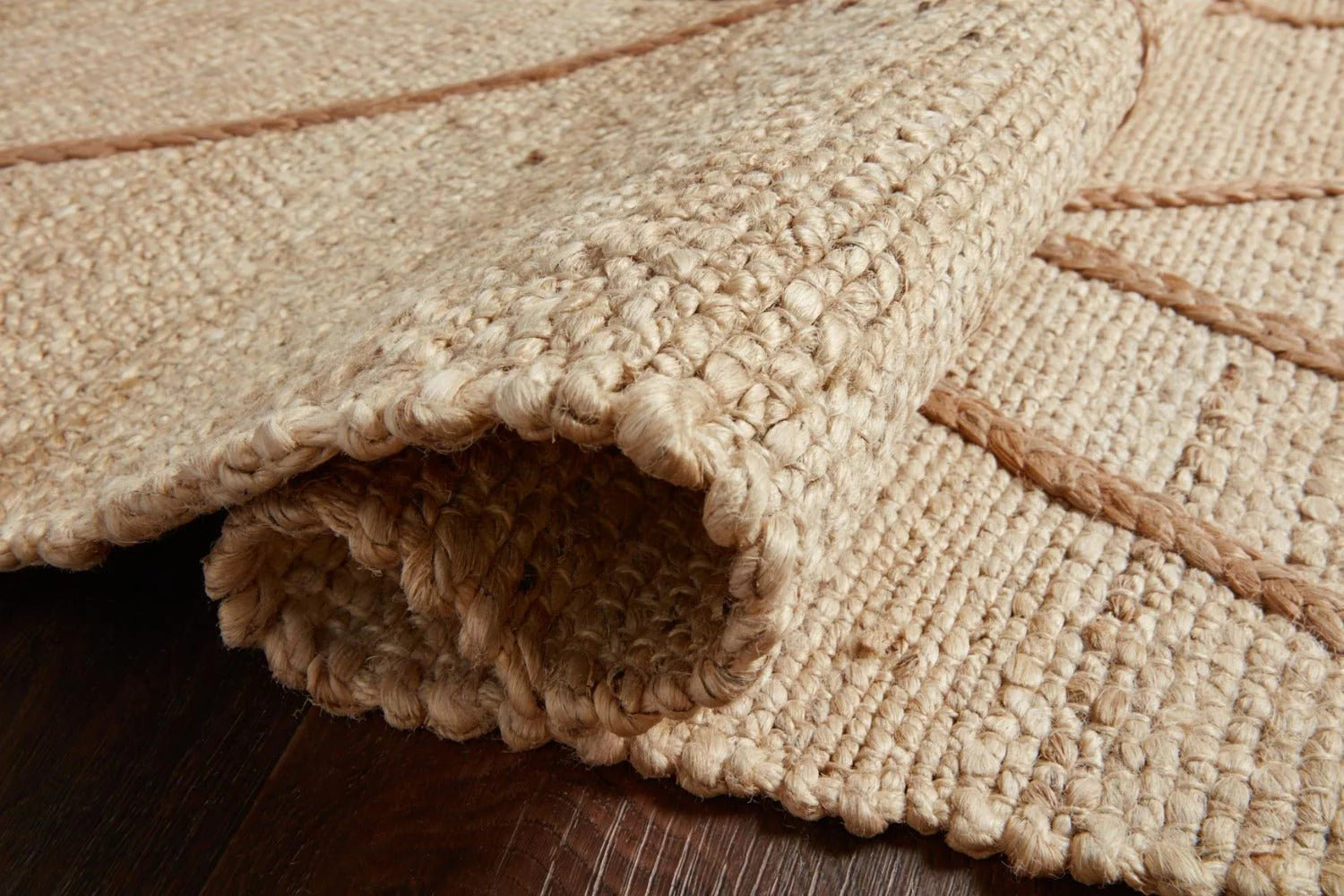 Bodhi 01 Bleached Natural Jute Rug