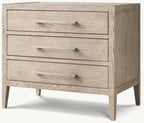 French Contemporary Closed Nightstand