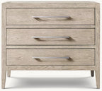 French Contemporary Closed Nightstand