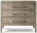 French Contemporary Closed Nightstand