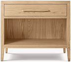 French Contemporary Open Nightstand
