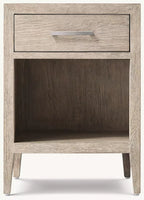 French Contemporary Open Nightstand