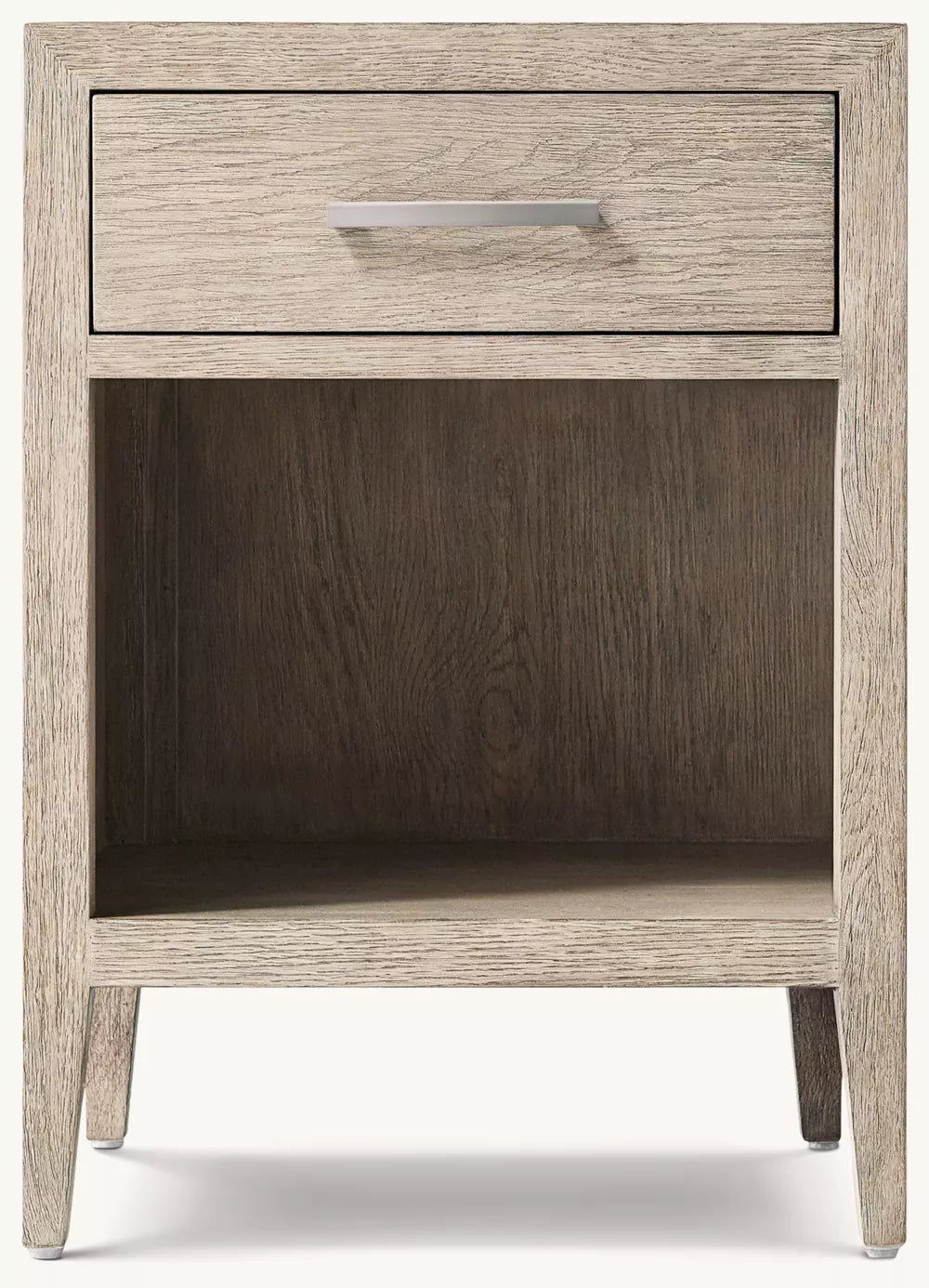 French Contemporary Open Nightstand
