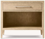 French Contemporary Open Nightstand