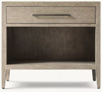 French Contemporary Open Nightstand