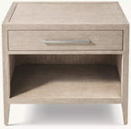 French Contemporary Open Nightstand