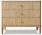 Delphine Reeded Closed Nightstand