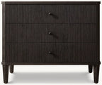 Delphine Reeded Closed Nightstand