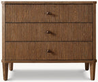 Delphine Reeded Closed Nightstand