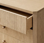 Delphine Reeded Closed Nightstand