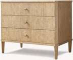 Delphine Reeded Closed Nightstand