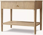 Delphine Reeded Open Nightstand