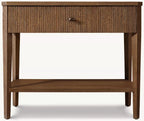 Delphine Reeded Open Nightstand