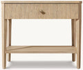 Delphine Reeded Open Nightstand